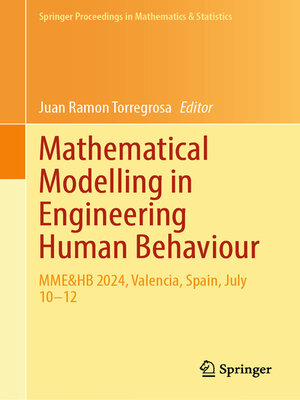 cover image of Mathematical Modelling in Engineering Human Behaviour